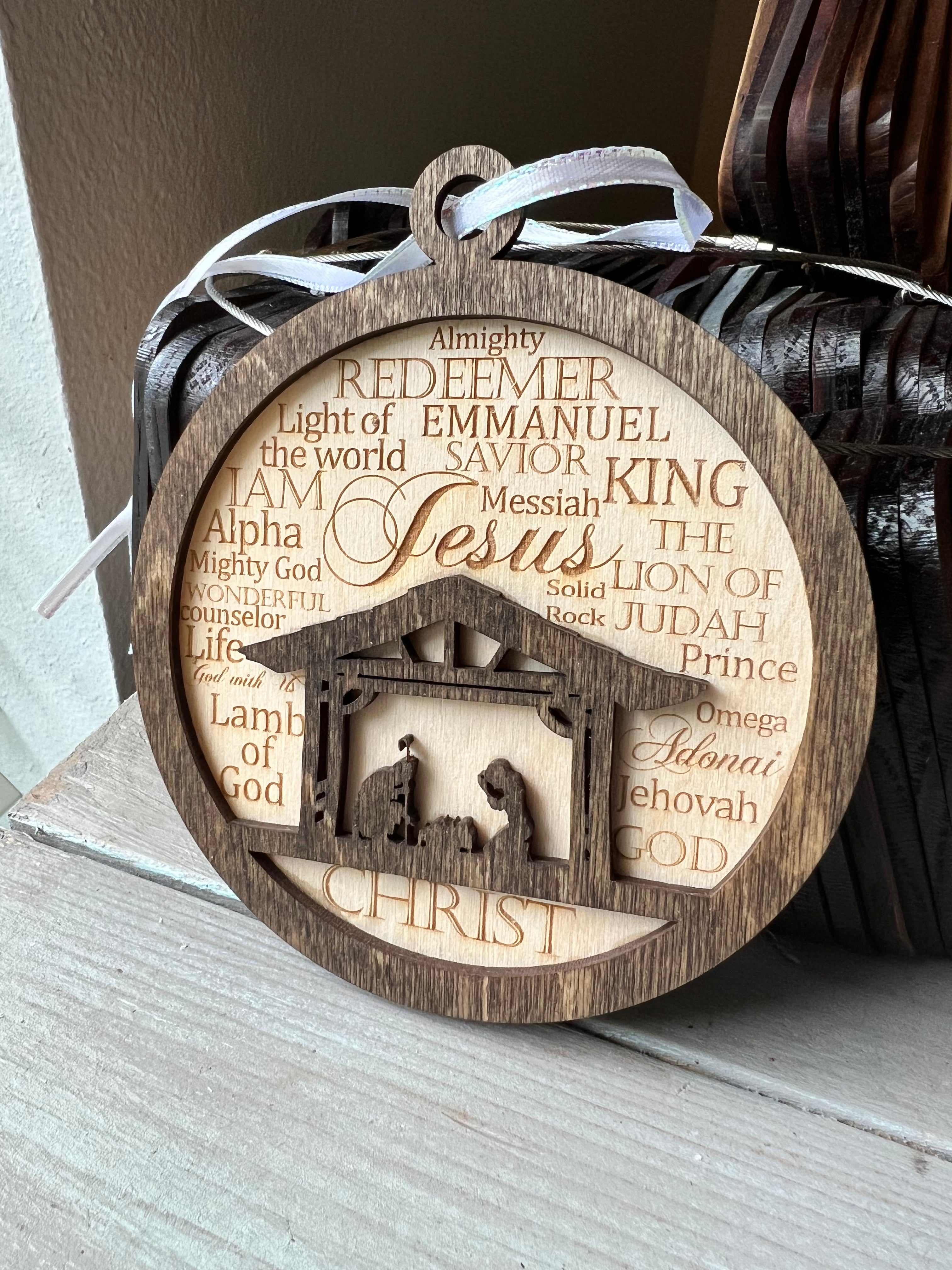 A Deeper Connection: The Names of God Etched in Wood