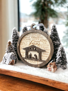 A Meaningful Tribute: Names of God Grace this Ornament