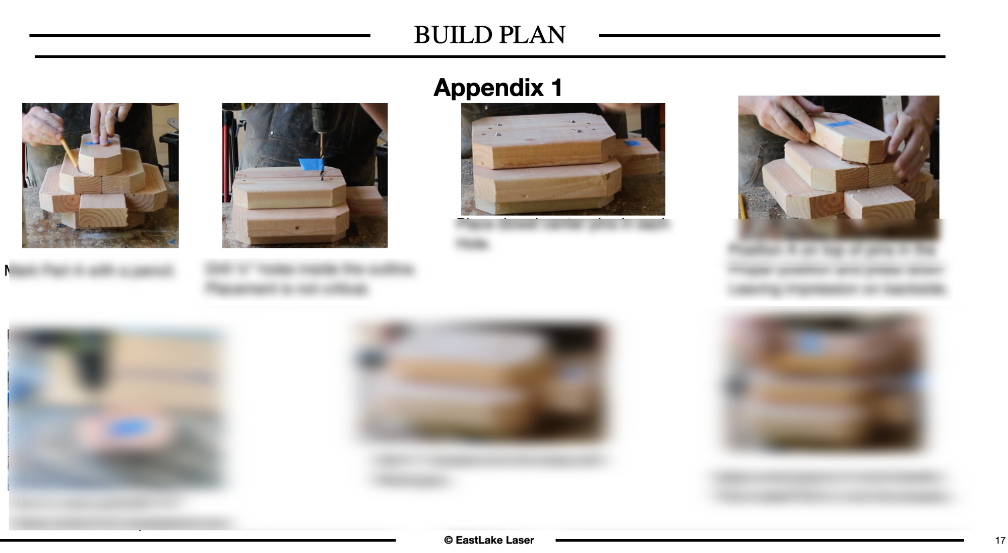 Blurry cut diagram page from DIY fall pumpkin build plans showing layout and measurements