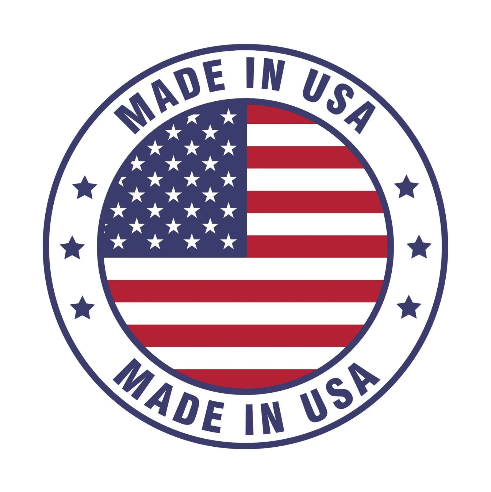 Made in USA badge for product listing