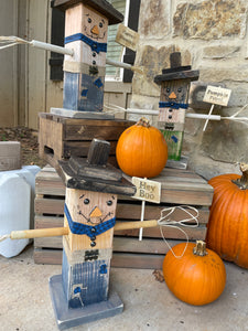 DIY scarecrow digital plans – printable woodworking guide for fall harvest season
