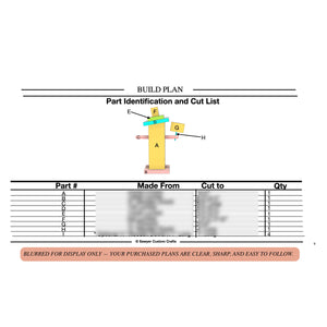 Digital woodworking plan – make your own wood scarecrow for harvest decorating
