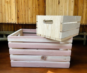 Wooden crate construction plans, step diagrams and measurements visible
