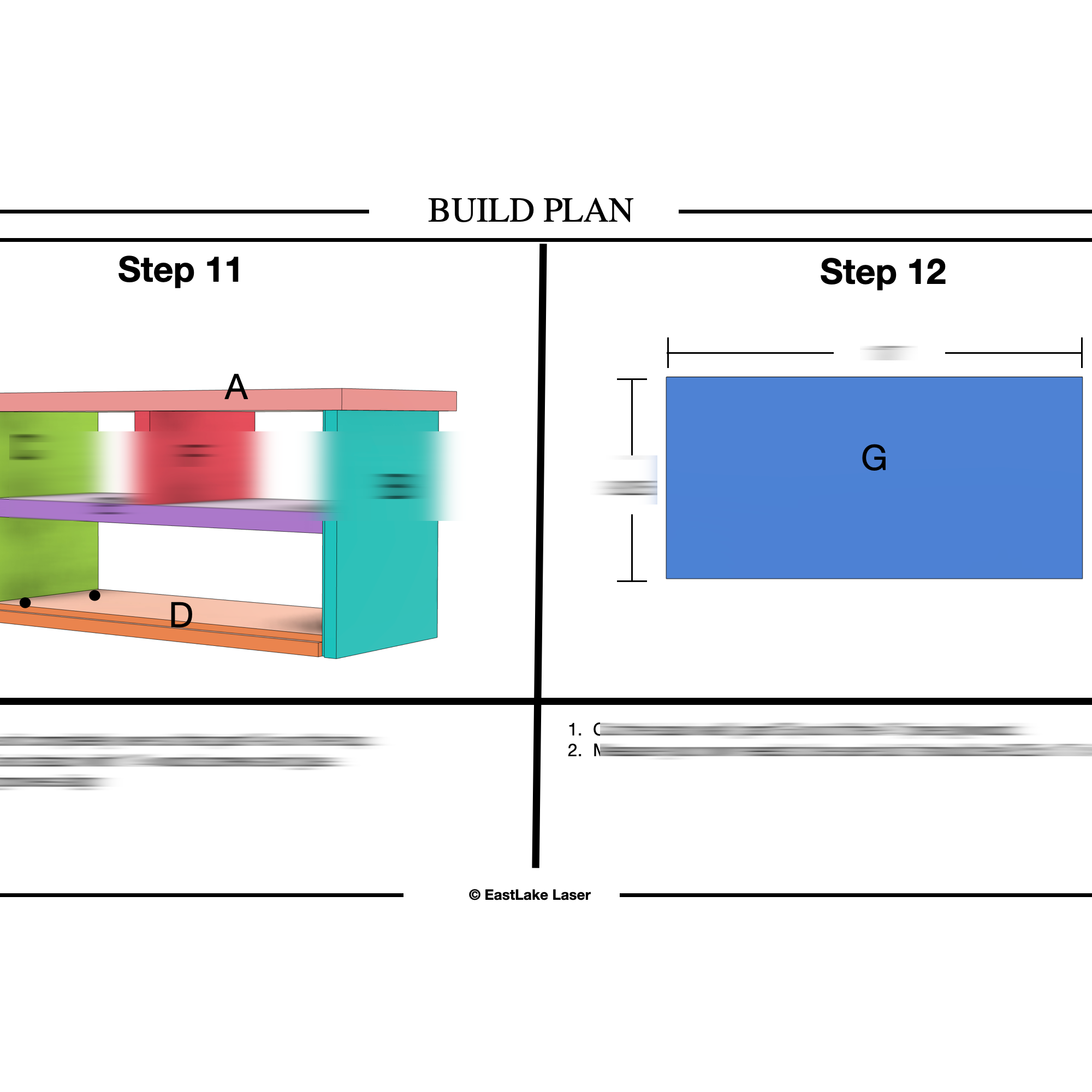 Apothecary Rustic 3-Drawer Countertop Cabinet Build Plans (Digital PDF)