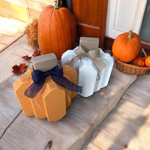 Handmade Wood Pumpkin, Fall Wooden Pumpkin Decor, Hand Painted Rustic Halloween Decoration, Original Autumn Home Decor, Thanksgiving Pumpkin