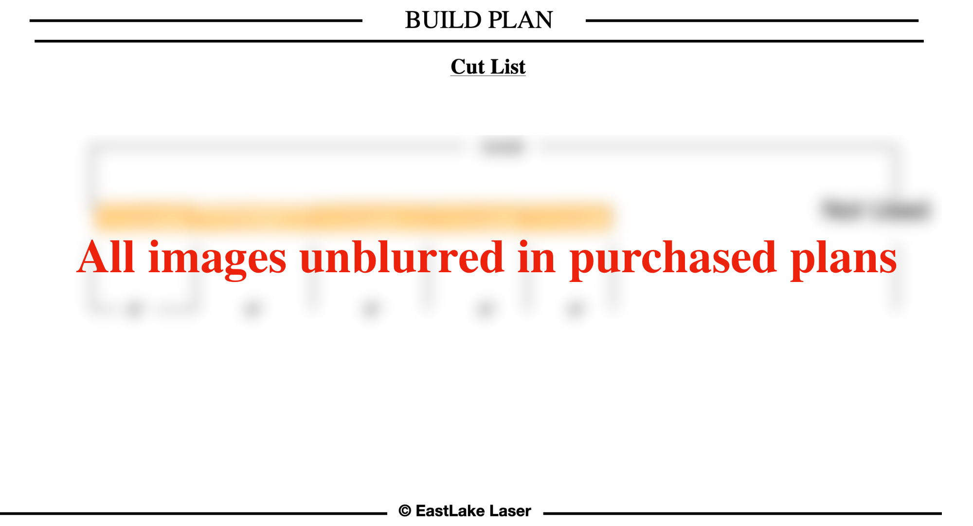 Sample page of multi-colored pumpkin PDF plan showing layout, assembly, and finishing guide