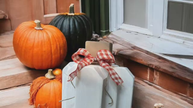 Rustic Farmhouse Pumpkin Woodworking Plans – Digital Download + Build Video
