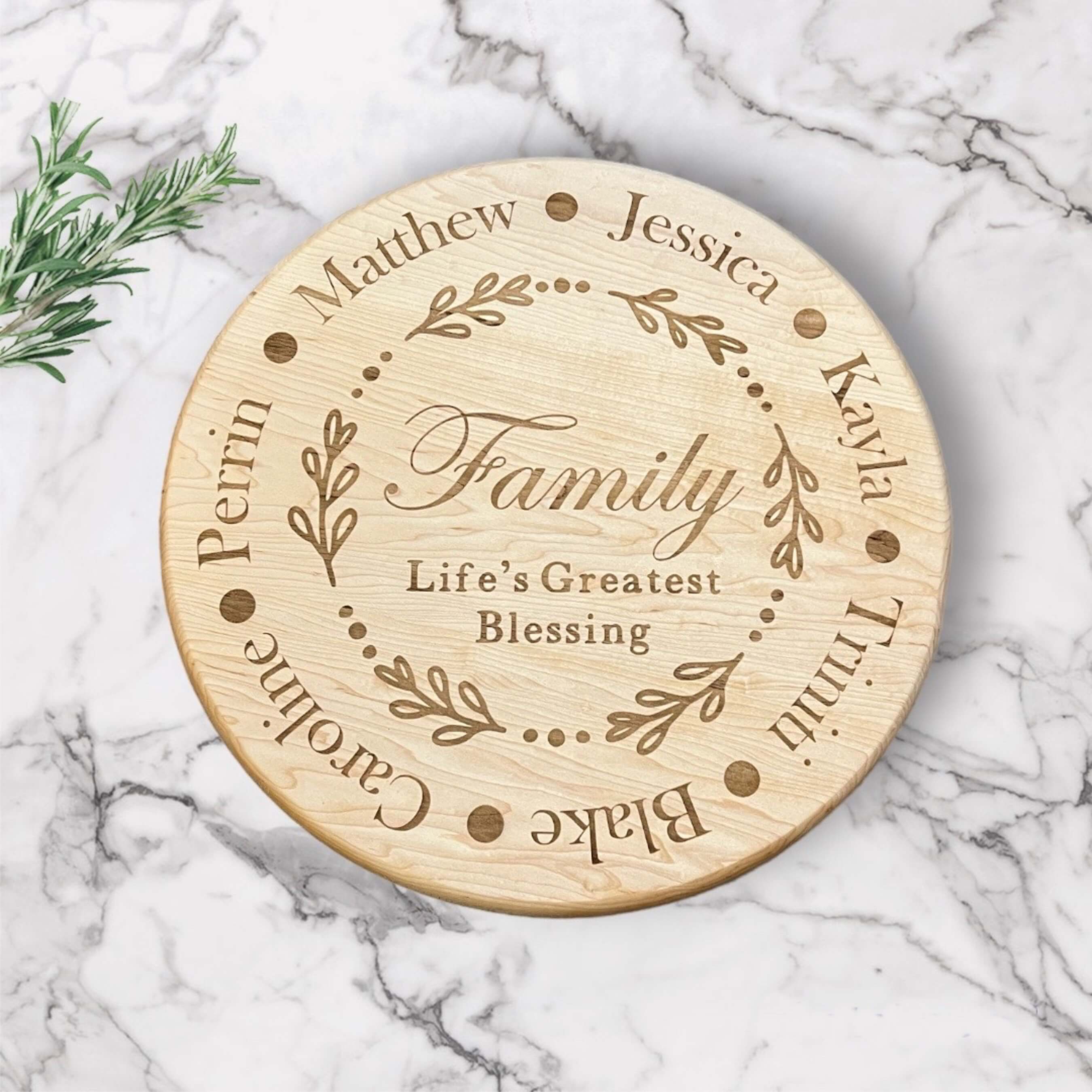 Personalized Lazy Susan, Wedding Gift, Personalized Wedding Gift, Anniversary Gift, Best Friend Gift, Personalised Lazy Susan