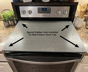 3 Steps to Measure a Noodle Board for a Glass Top Stove. – Sawyer