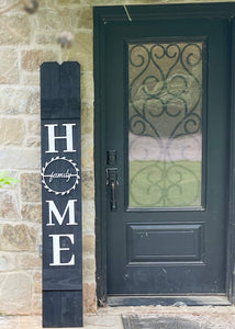 Front Door Porch Welcome Home Sign-