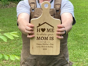 Our Family Recipe Cutting Board - Christmas gift for mom from kids, family  rules sign, kitchen decor, gift for grandma