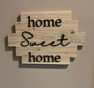 Home Sweet Home Sign, Our first home Sign, New Home Sign, Housewarming Gift, Personalized Home Decor, Wood Signs, Rustic Signs, Wall Decor